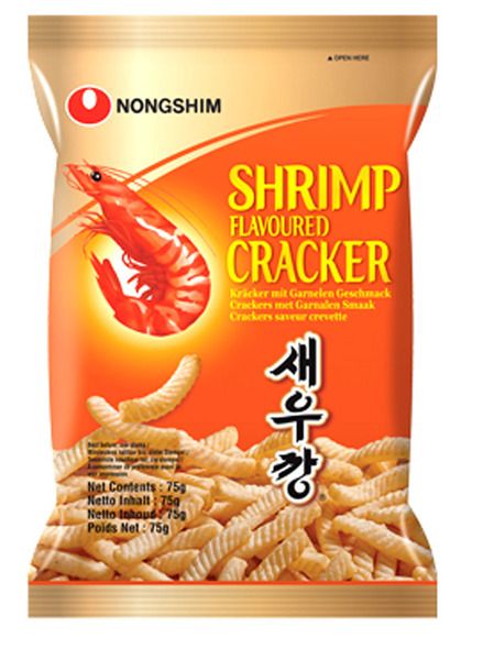 Nongshim Shrimp Flavored Crackers 75G