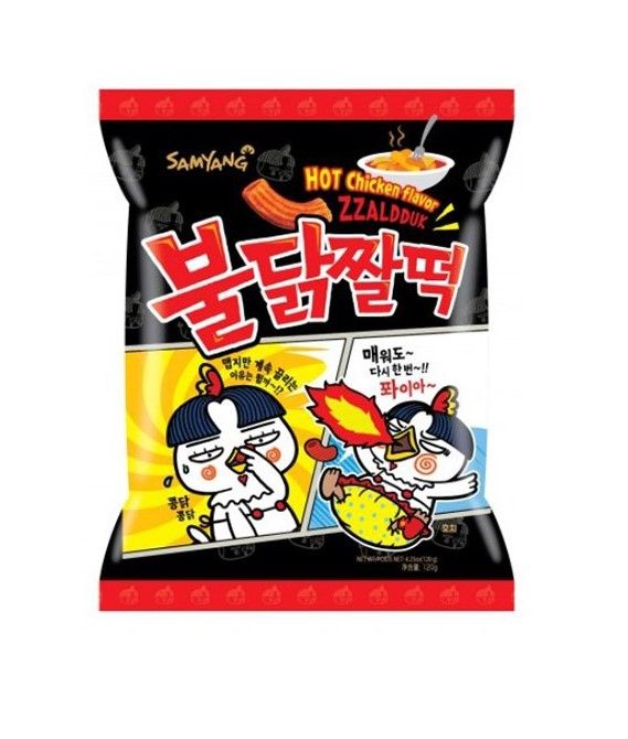 SAMYANG ZZALDDUK SNACK  120 G