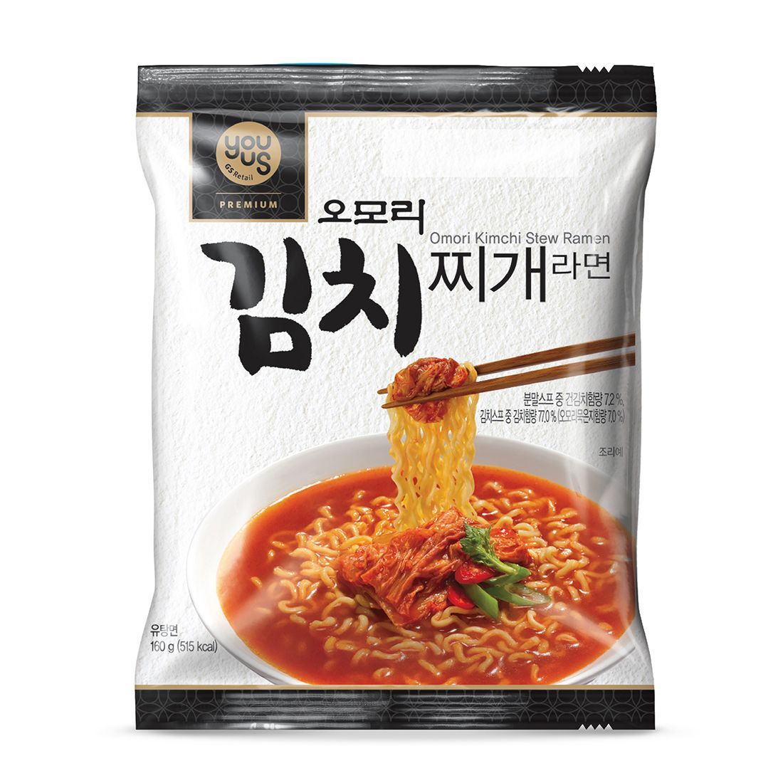 Youus Omori Kimchi Stew Ramen 160G