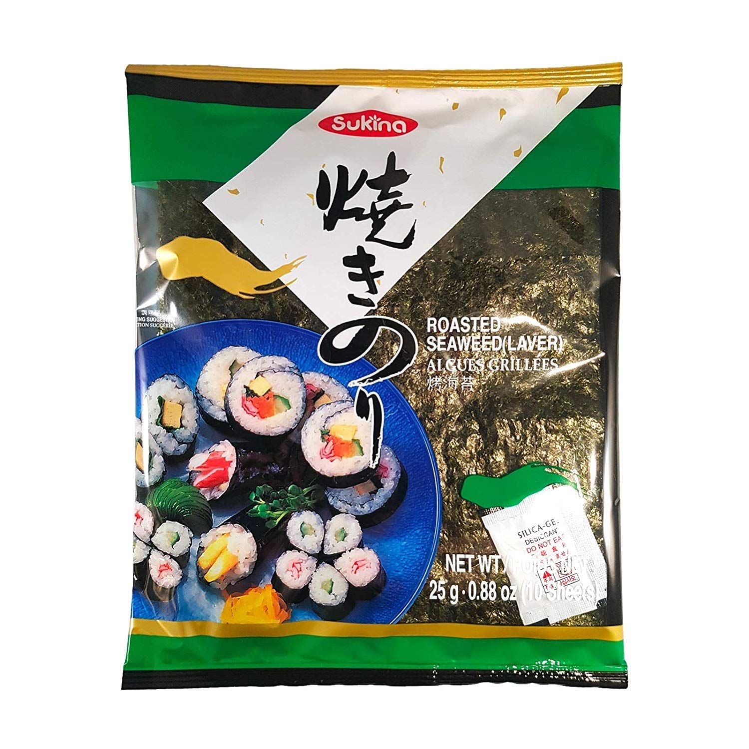 Sukina Korean Roast Seaweed (10 Sheet) - Sushi Nori