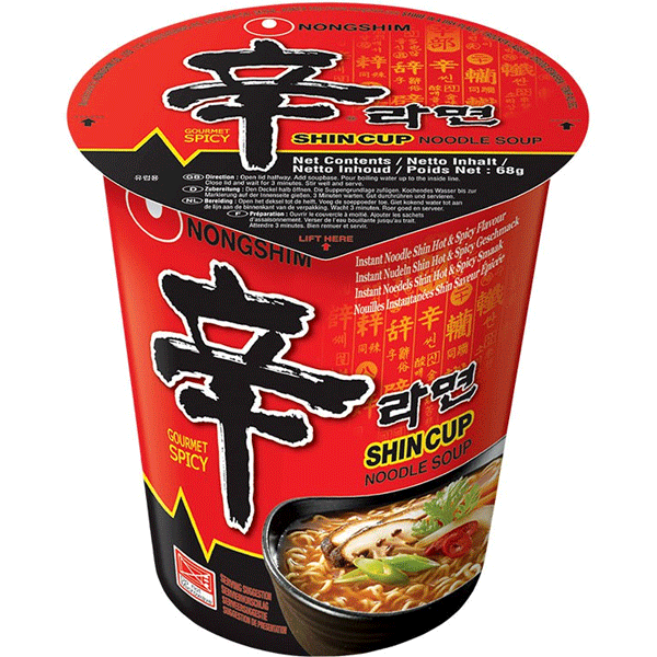 Nongshim Shin Ramyun Cup 68g