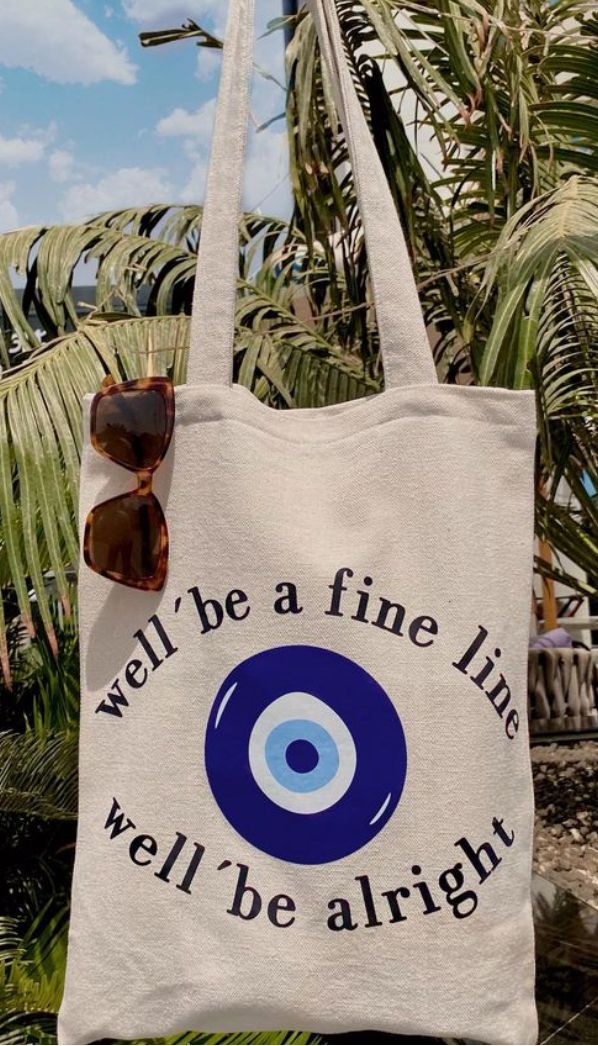 Heather harry styles fine line lyrics tote bag