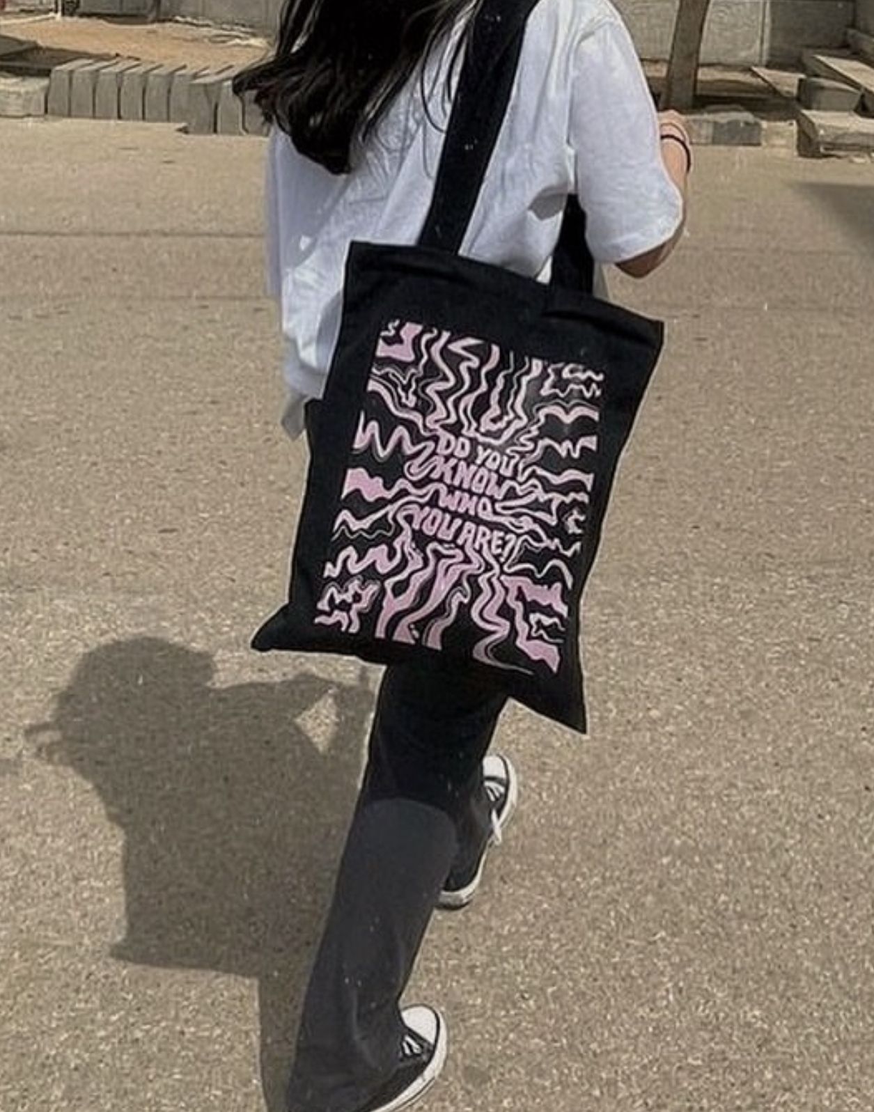 Heather DYKWYA pink tote bag