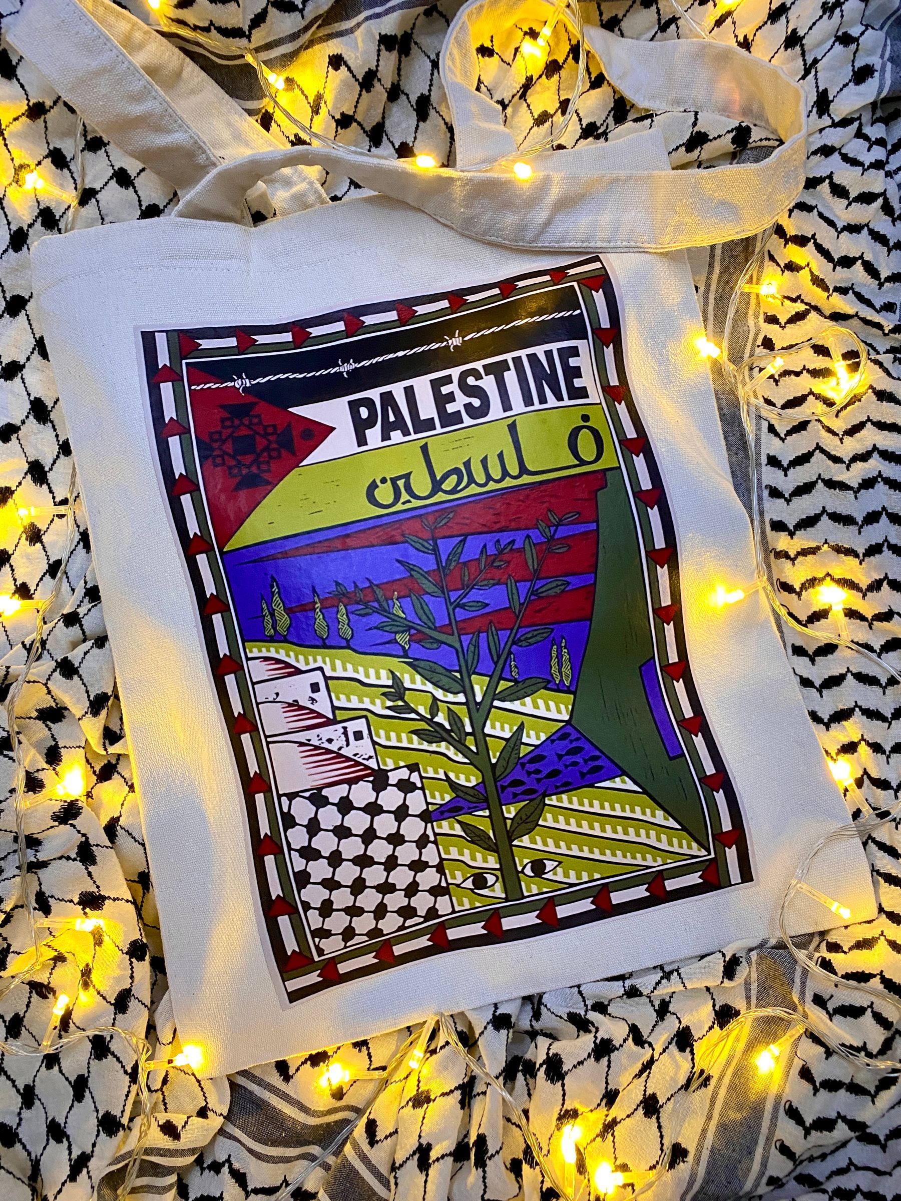 Heather Palestine tote bag