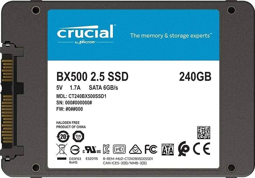 CRUCIAL BX500 240GB