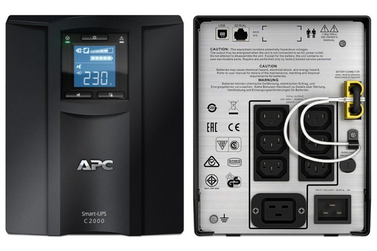UPS-APC-Smart-2000VA-SMC2000I-LCD