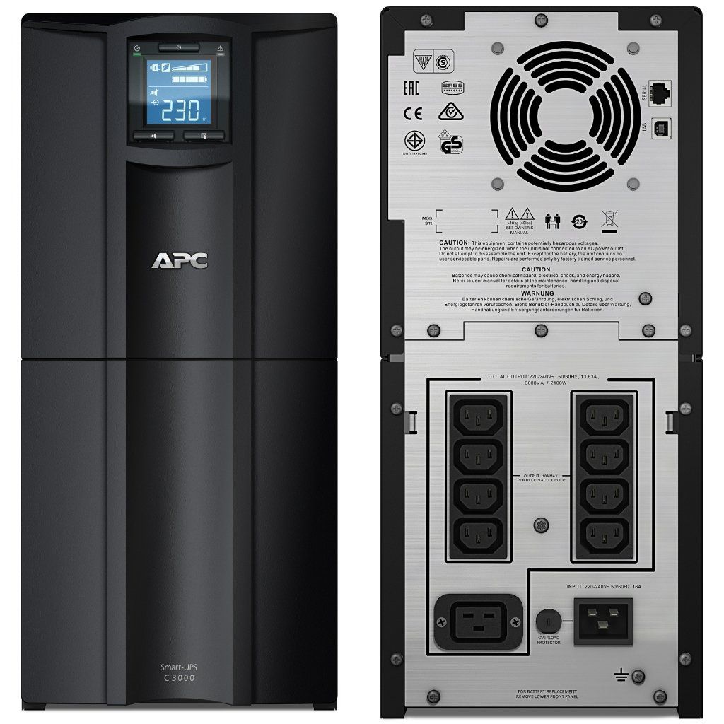 UPS-APC-Smart-3000VA-SMC3000I-LCD