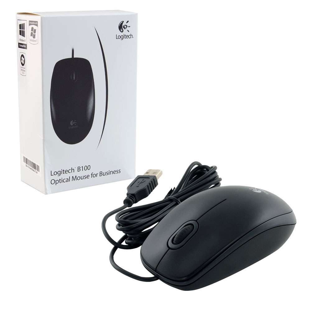 Logitech-Mouse-B100