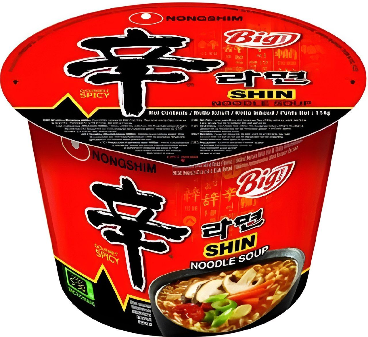 Shin Ramen Cup Export 114G