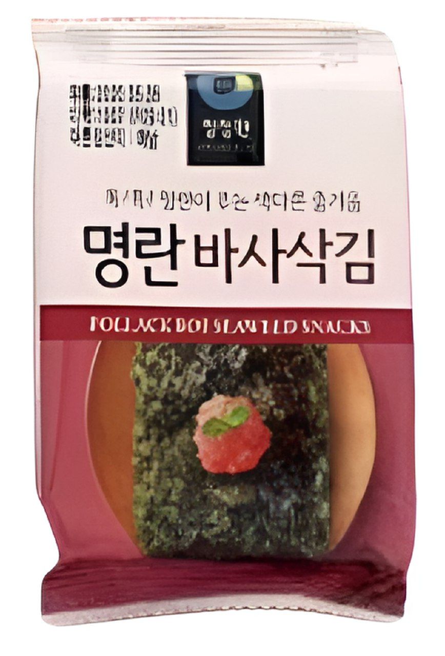 Crispy Seasoned Laver Snack With Rose 3.8g