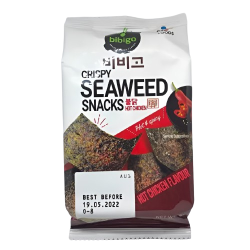 Crispy Seaweed Snacks Hot Chicken Flavor 5G