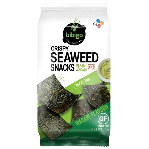Crispy Seaweed Snacks Wasabi 5G