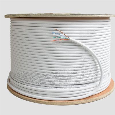 Prolink CAT. 6 U/UTP CABLE, 4 PAIR 23 AWG, LSZH, RIB