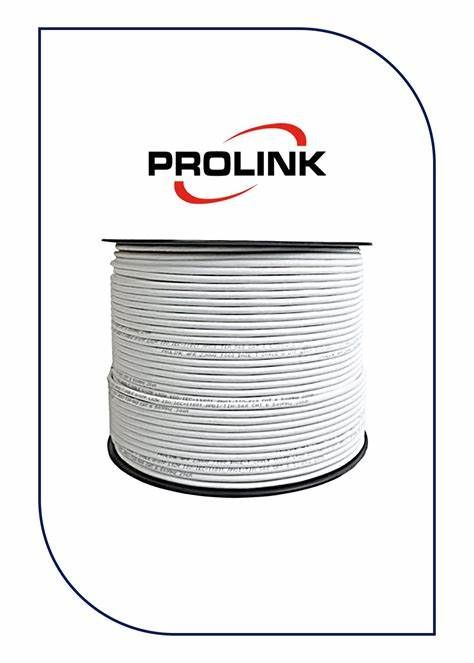 Prolink CAT. 6A  U/UTP CABLE, 4 PAIR 23 AWG , LSZH  , RIB