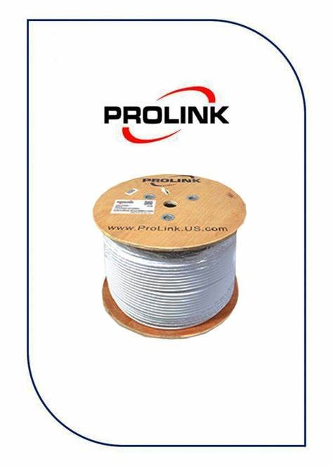 Prolink CAT. 6A  S/FTP CABLE, 4 PAIR 23 AWG , LSZH , Waite , RIB