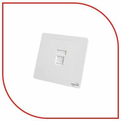 Prolink UK type Faceplate W/Shutter & Station 1 ID 86*86