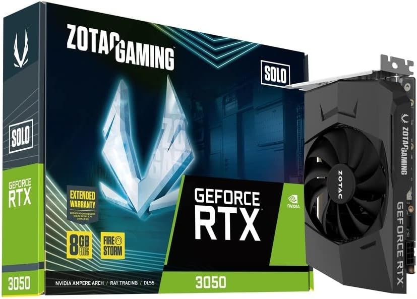 ZOTAC RTX 3050 ECO SOLO 8G GDDR6 1 FAN