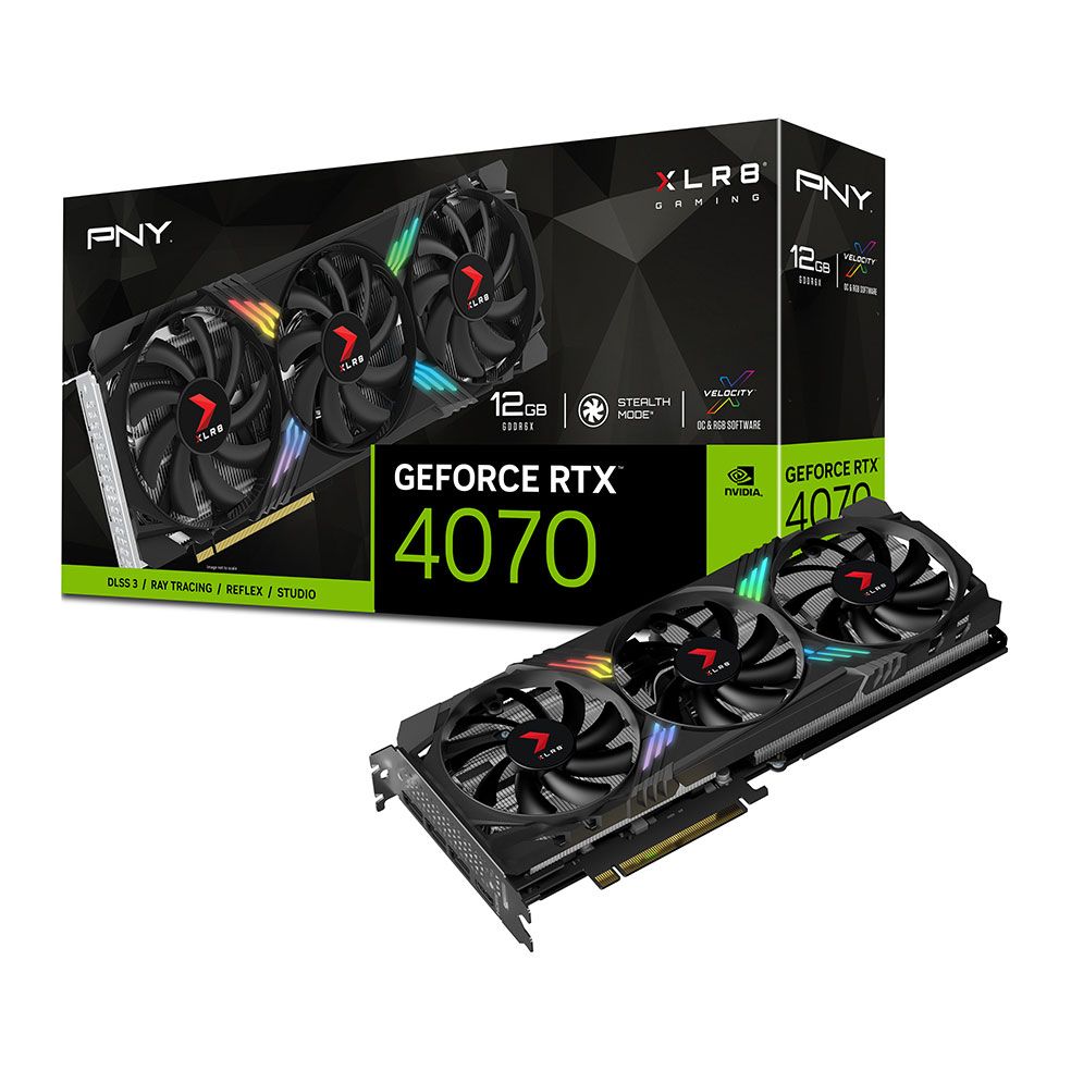 PNY RTX 4070 OC VERTO 12G GDDR6
