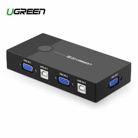 UGREEN VGA KVM Switch 2 In 1 Out (30357)