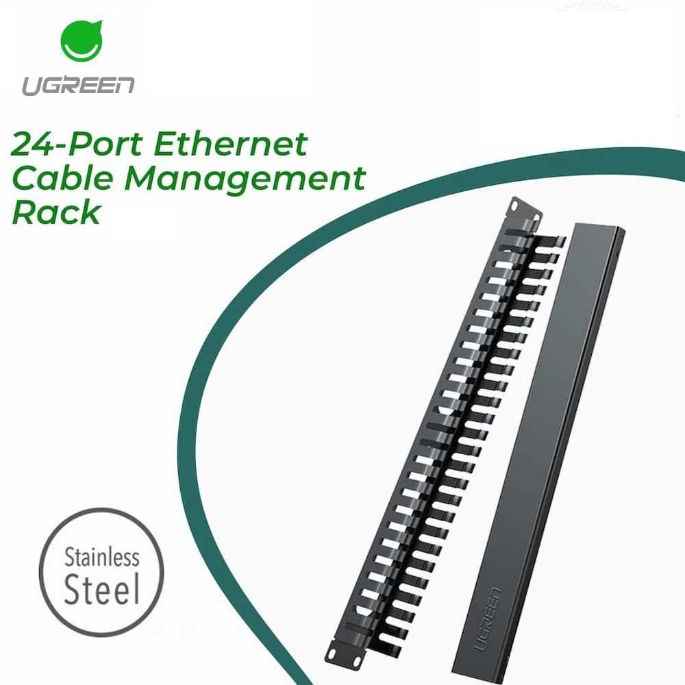 UGREEN Cable Management Panel 24-Port (70424) 