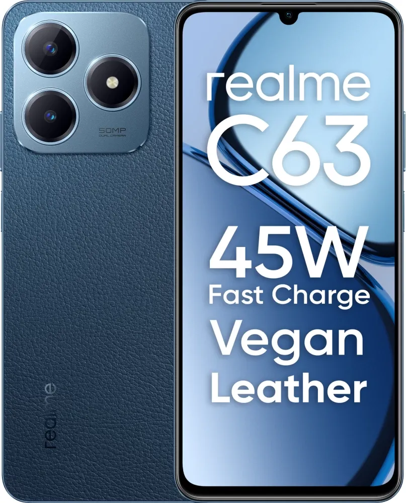 Realme C63 ,128GB ,6Ram