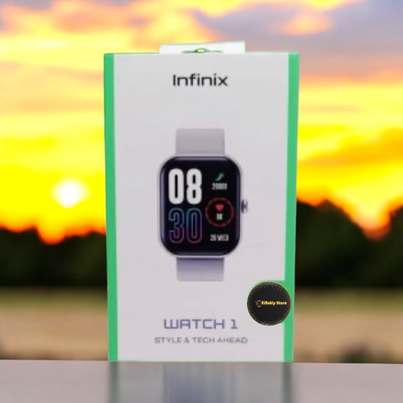 Infinix watch 1 - XW1 Smart Watch-(Made in Egypt-ضمان سنة)