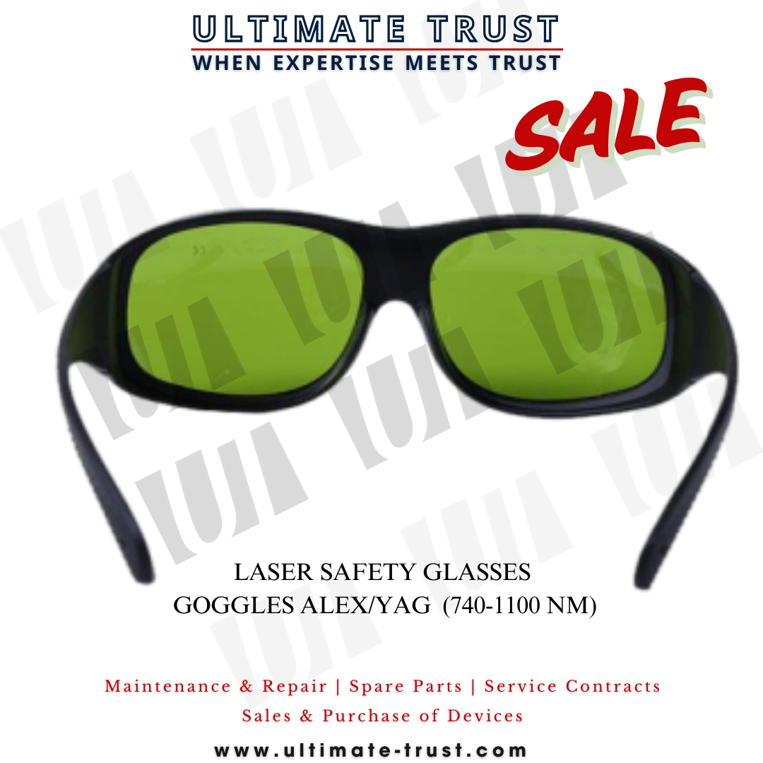 LASER SAFETY GLASSES, GOGGLES (740-1100 nm) ALEX/YAG
