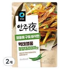 Anjuya Muktae Hot Pepper Teriyaki Flavor 25G (Dried Fish)