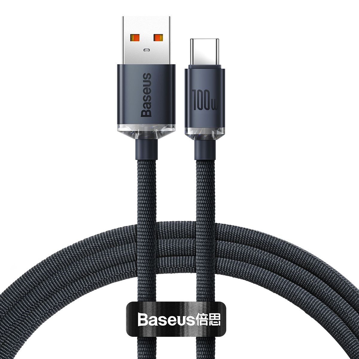 Baseus Crystal Shine Series Fast Charging Data Cable USB to Type-C 100W 1.2m