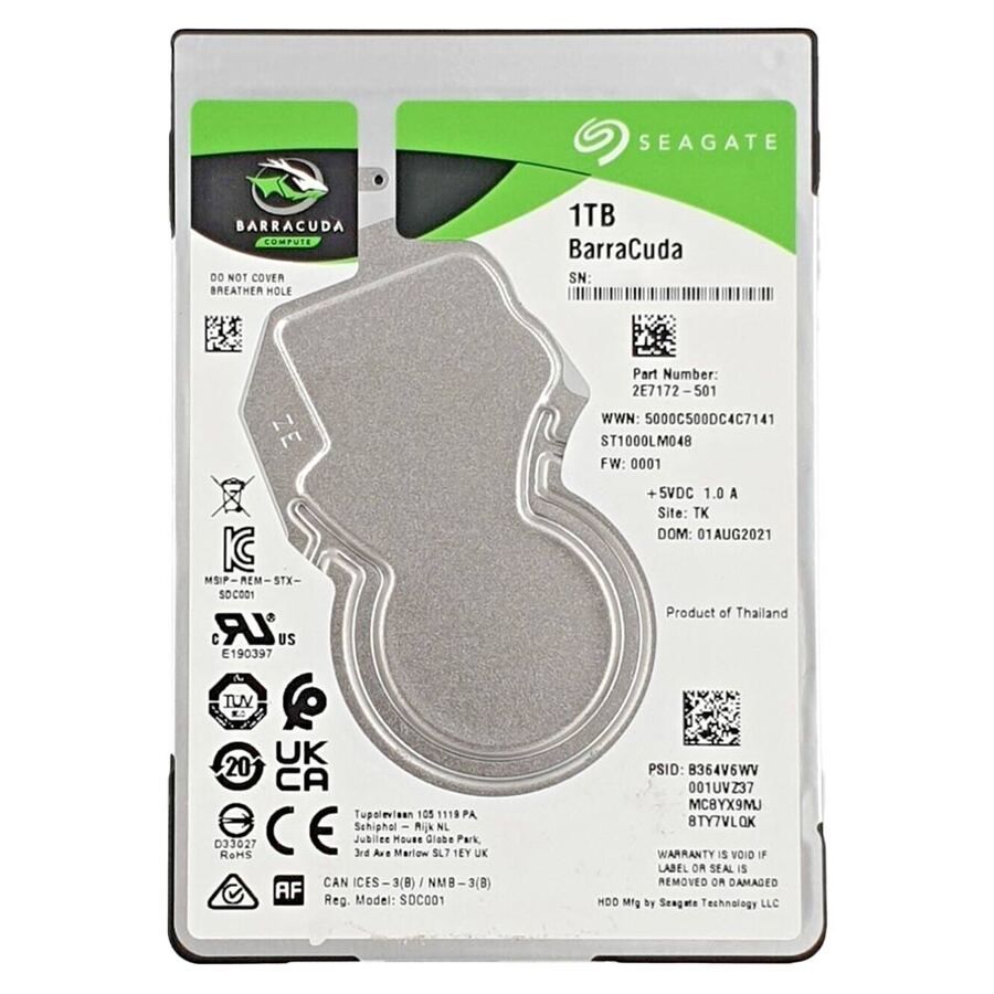 SEAGATE BARRACUDA 1T 5400RPM