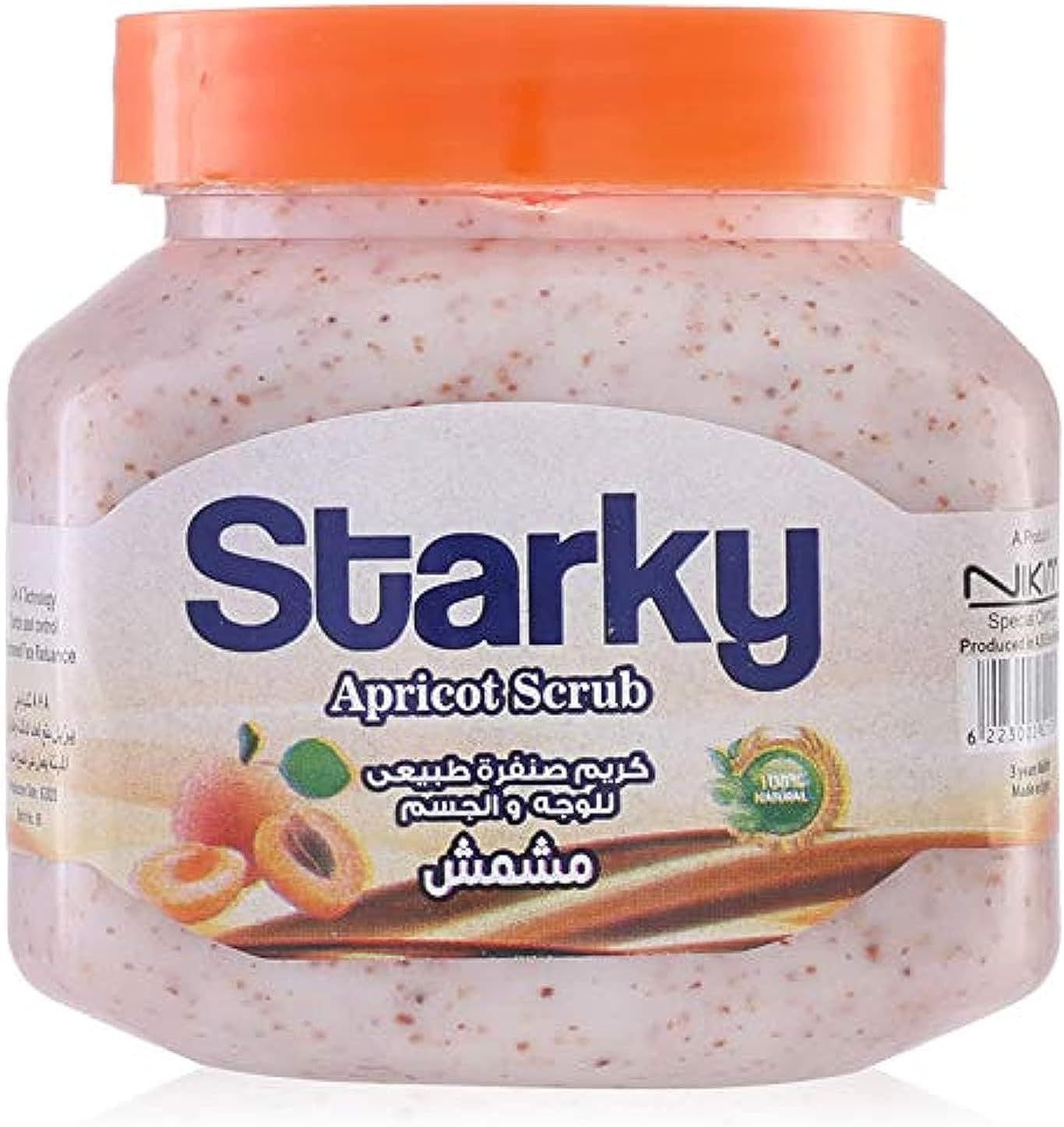 cmbv8pgoj12vd01ljg0pscsxs_Starky_Natural_Scrub_Cream_with_Apricot_for_Face_and_Body_-_300_ml.jpg