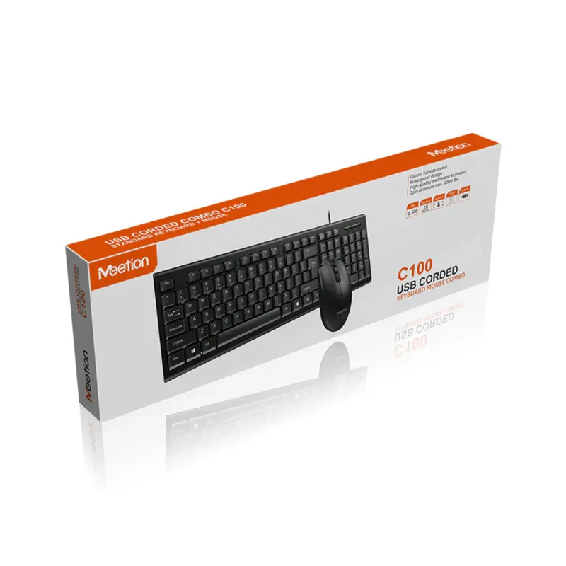 Combo-KB+MS-Meetion-C100