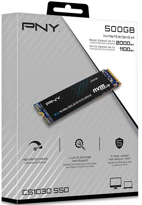 PNY CS2230 500GB NVME