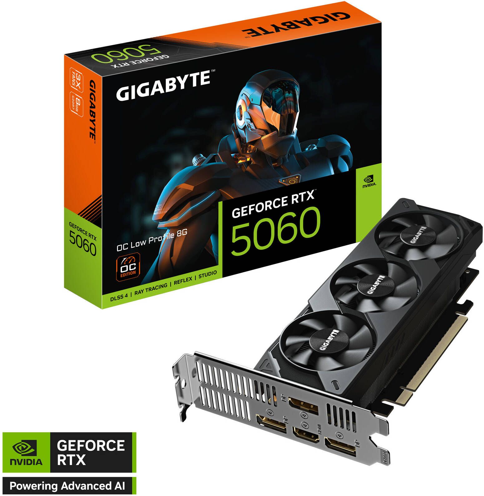  GIGABYTE RTX 5060 OC Low Profile 8G GDDR7
