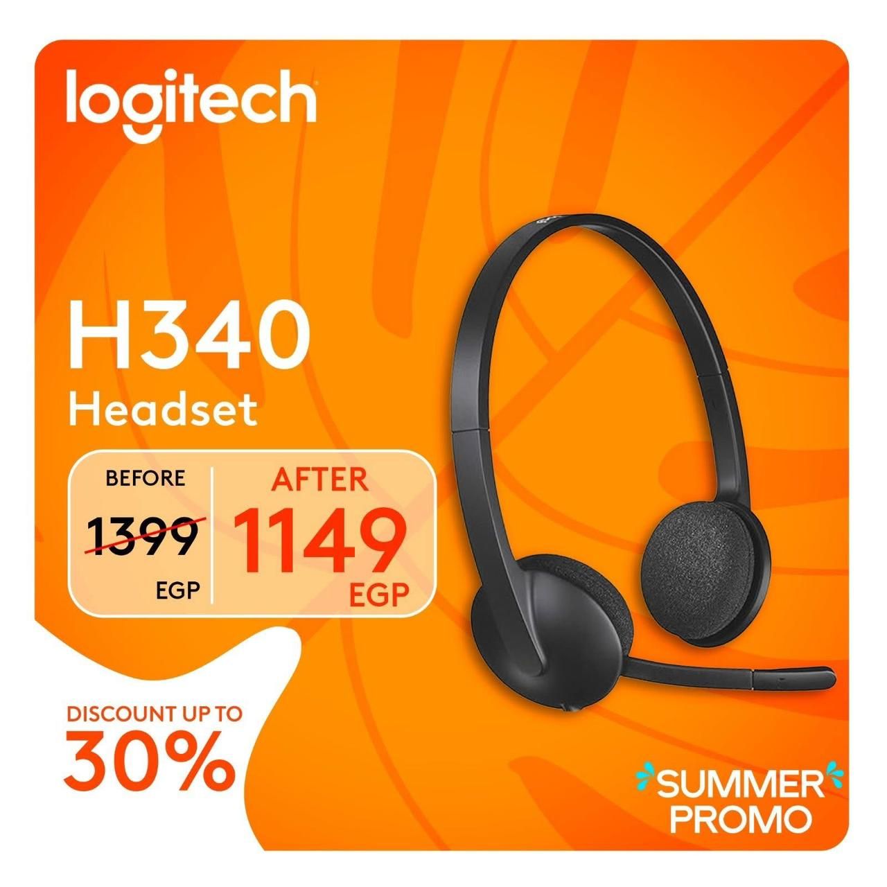 Headset  logtich h340