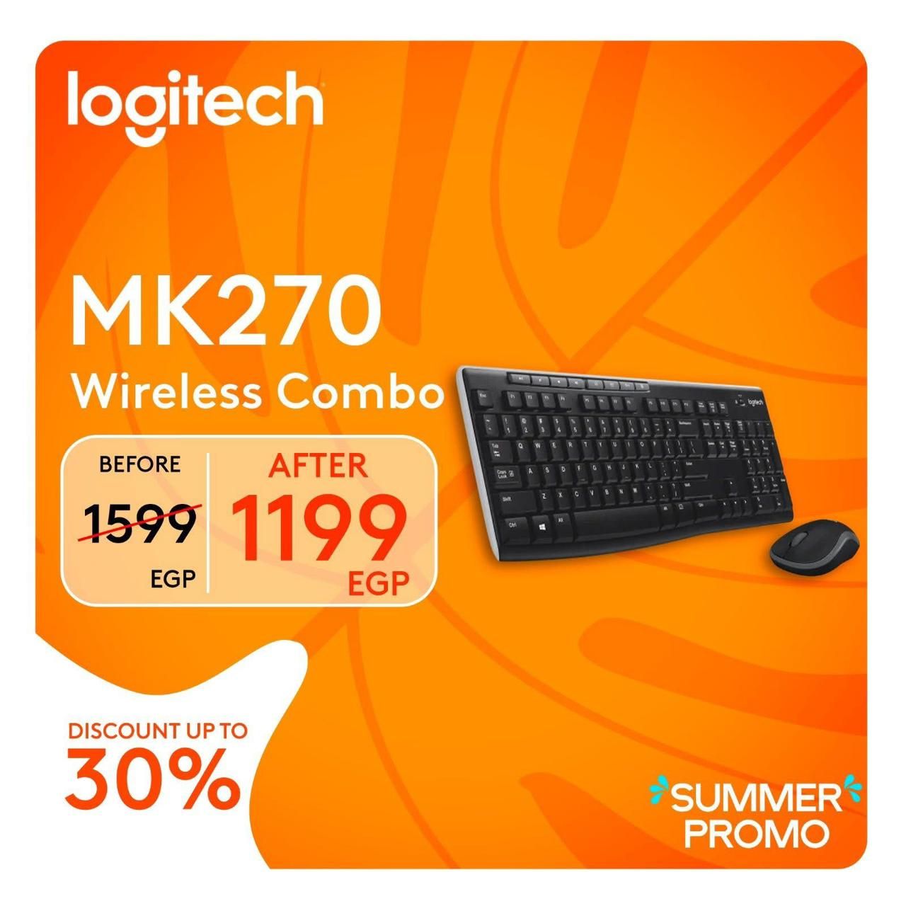 logitech  MK270  Wireless Combo