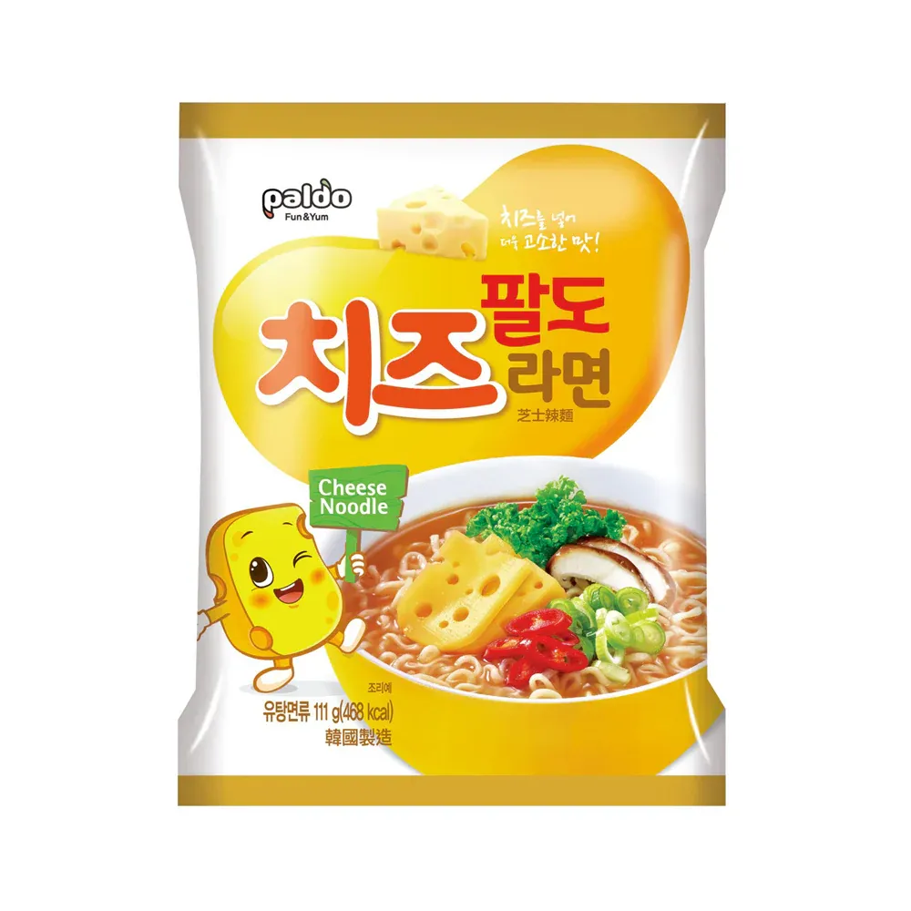 Paldo Cheese Ramyun Noodles – 111 g