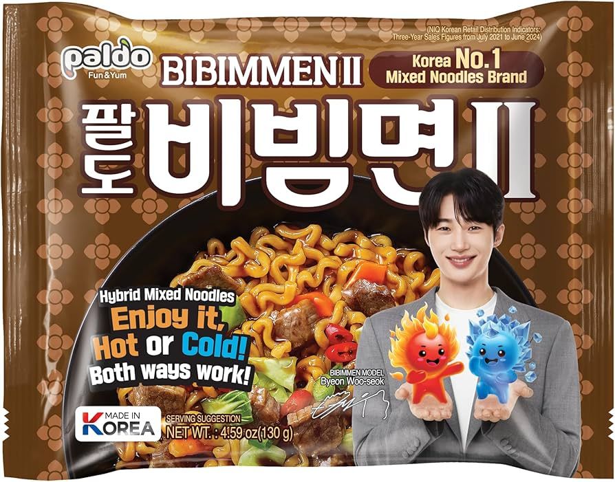 Paldo Fun and Yum Bibimmen Korean Noodles – 130 g
