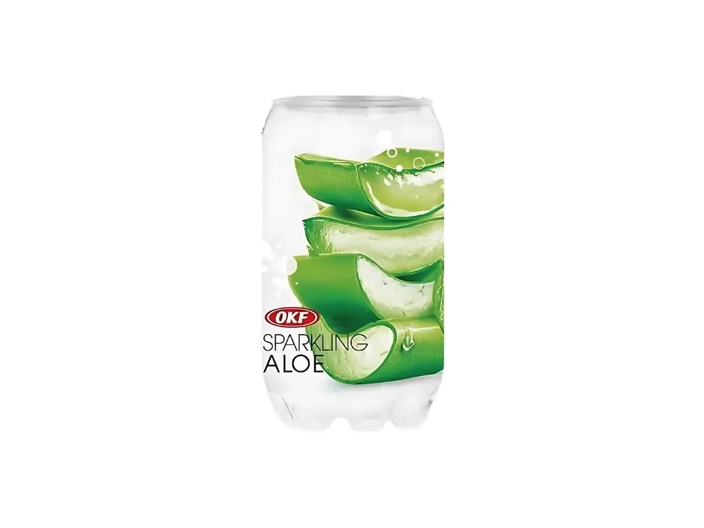  OKF Sparkling Flavored Water – Aloe (350 ml)