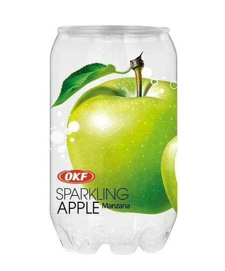  OKF Sparkling Flavored Water – Green Apple (350 ml)