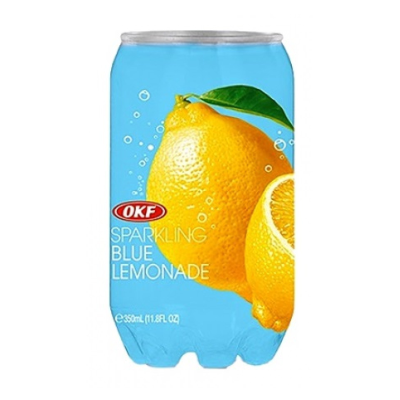  OKF Sparkling Flavored Water – Blue Lemonade (350 ml)