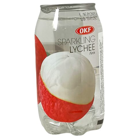  OKF Sparkling Flavored Water – Lychee (Lite) – 350 ml