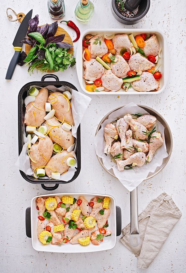 الدجاج المتبل