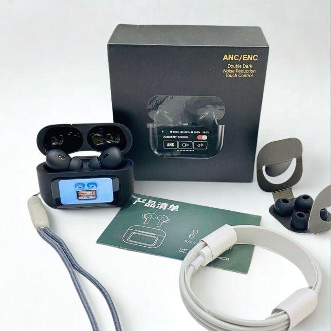 ايربودز A20 Pro 2 بشاشة ديجيتال