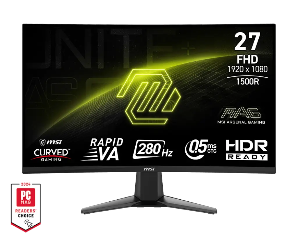 MSI MAG 276CXF 27 VA CURVED 1920X1080 (FHD 280Hz 0.5MS (GTG)