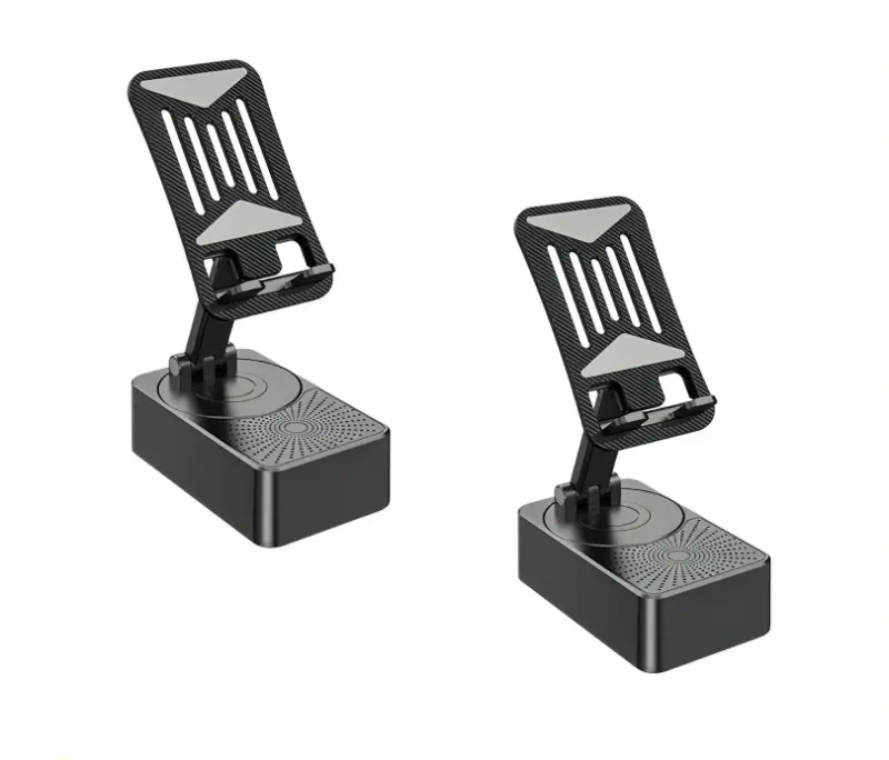 سعر عرض قطعتين من حامل هاتف 3 في 1 مع مكبر صوت