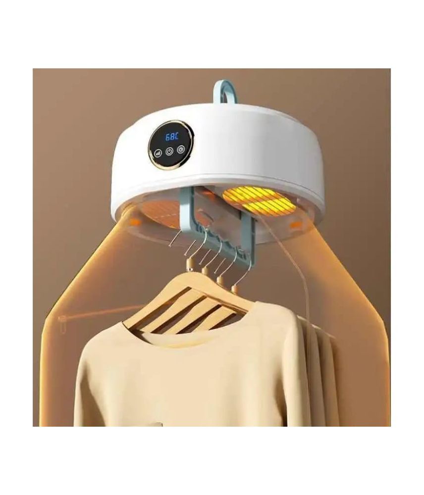 شراء مجفف ملابس معلق كهربائي محمول وقابل للطي مع خطاف