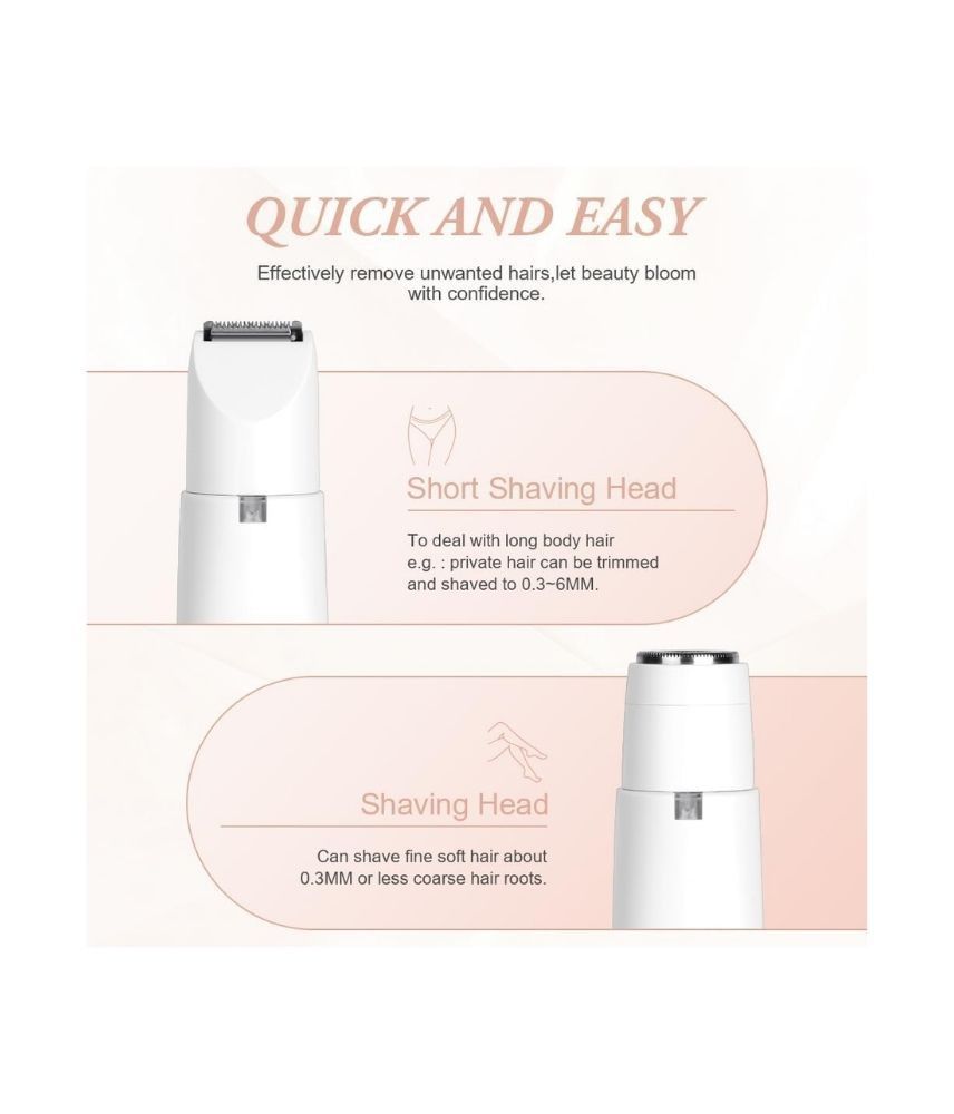 سعر ماكينة حلاقة نسائية كهربائية 4 في 1 لاسلكية قابلة لإعادة الشحن
