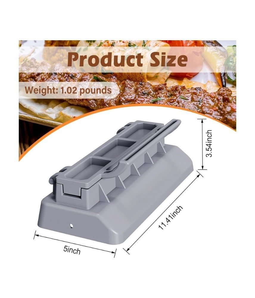 سعر ماكينة صنع الكباب اليدوية البلاستيكية الكبيرة