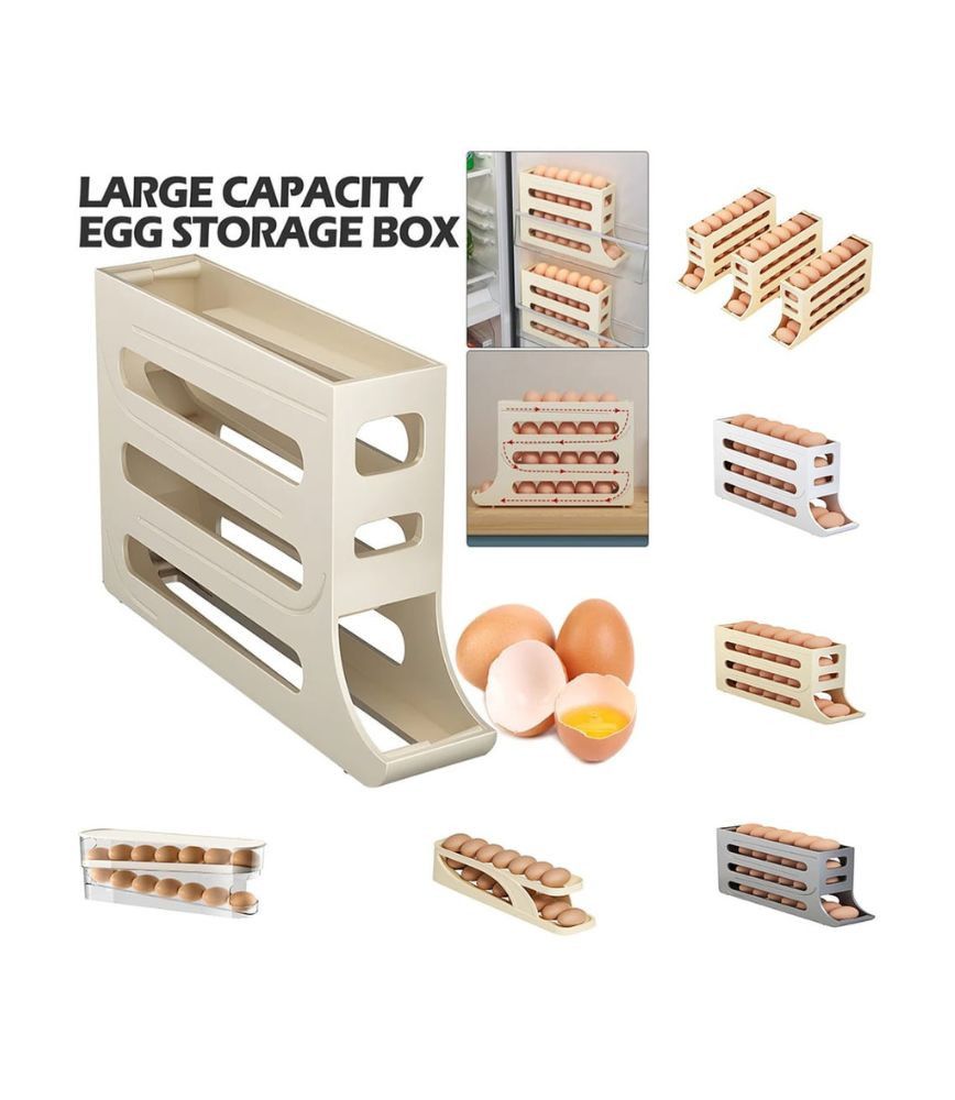 سعر عرض قطعتين من حامل البيض الدوار 4 طبقات